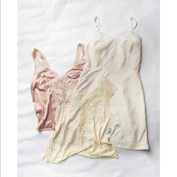 Vintage 60s Slip Dress - Picture 1 of 6
